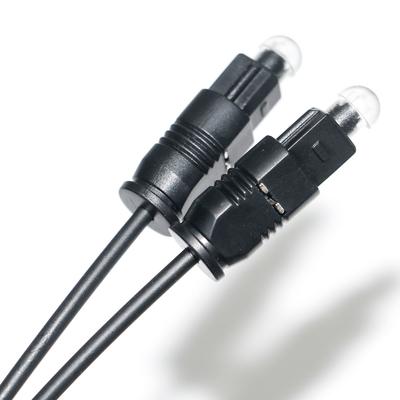 Outlet Digital Optical Audio Cable Toslink Digital Optical SPDIF สายพีวีซี ultra thin สายพีวีซีทอง