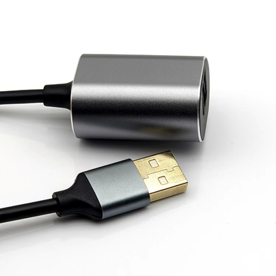 สายสายเสียงออฟติกส์ TOSLINK ความซื่อสัตย์สูง พร้อมเครื่องเชื่อม USB-C เพศชายสําหรับการตั้งค่าบันเทิงมืออาชีพหรือส่วนบุคคล