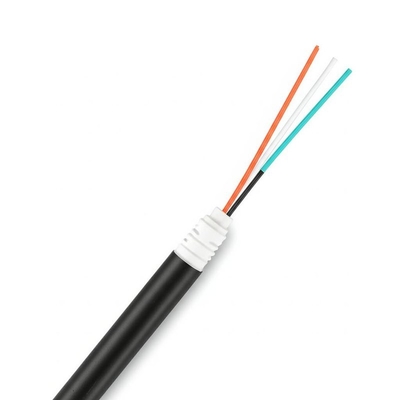 สายเคเบิลใยแก้วนำแสง PVC หุ้มฉนวน 6.0 มม. สำหรับการส่งข้อมูลระยะไกล