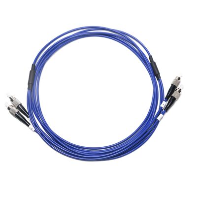 Factory Outlet สายไฟเบอร์ออปติก Patch Cord FC 2/2 Single Mode Multi-Core สำหรับกล้อง Minitor ในร่ม WLAN อุปกรณ์ทดสอบ 3M 5M