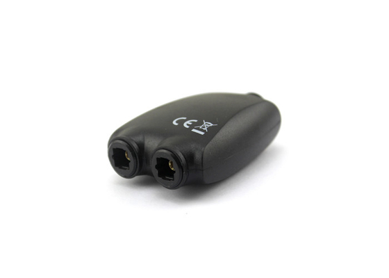 อุปกรณ์เสริมไฟเบอร์ออปติก 1x2 Toslink Digital Fiber Optic Audio Splitter